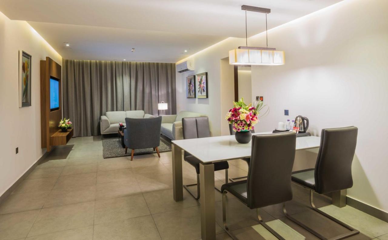 Boudl Al Wadi Aparthotel Rijád Kültér fotó