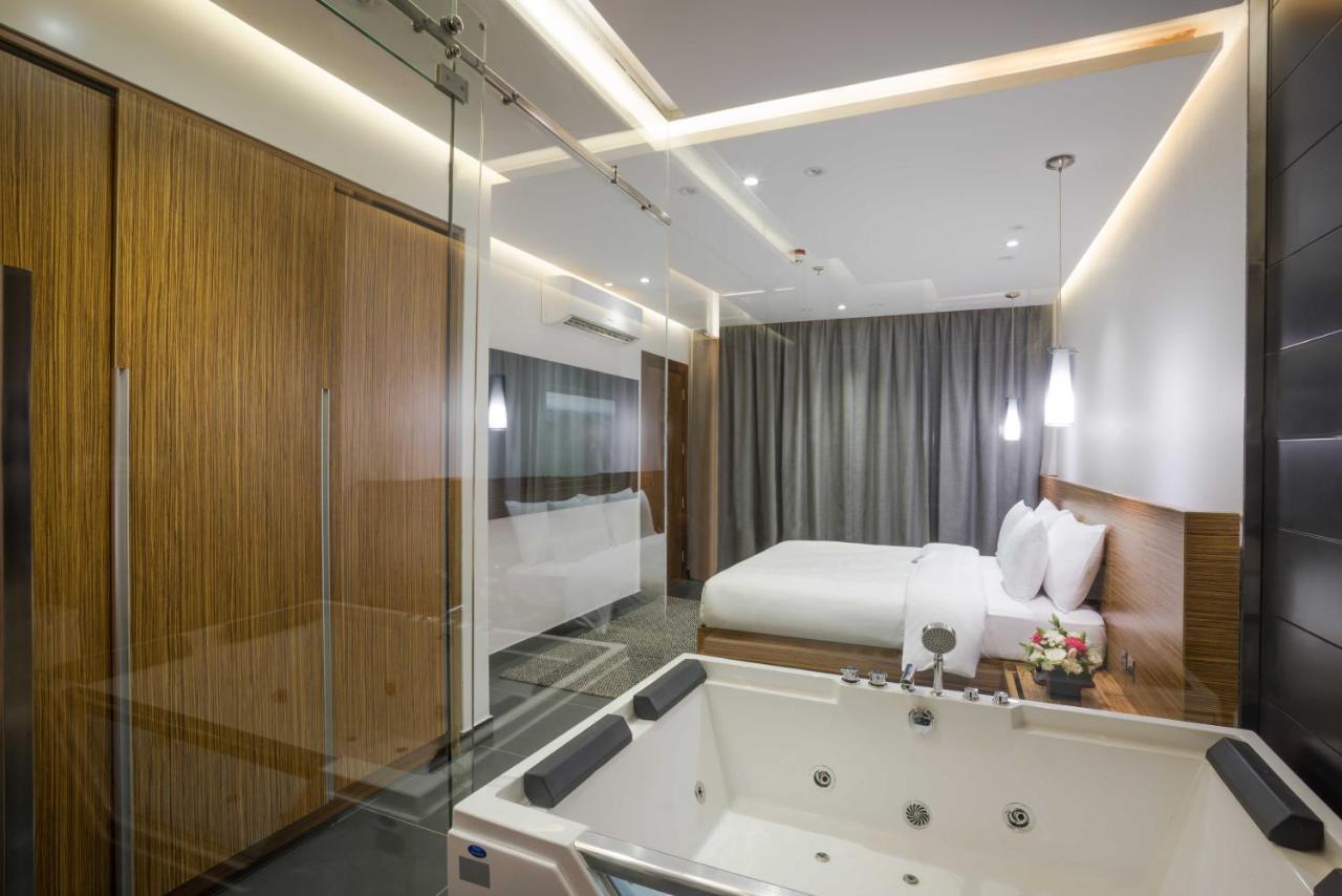 Boudl Al Wadi Aparthotel Rijád Kültér fotó